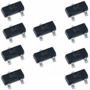 BC817LT1-6C Transistor SMD NPN BC817 45V 500mA SOT23 (kit 10x) BC817-40 6C original On Semiconductor (Kit com 10 unidades) | Transistor SMD NPN BC817 45V 500mA SOT23 (kit 10x) BC817-40 6C original On Semiconductor (Kit com 10 unidades) Transistor SMD NPN BC817 45V 500mA SOT23 (kit 10x) BC817-40 6C original On Semiconductor (Kit com 10 unidades)