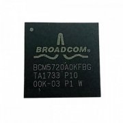 BCM5720A0KFBG Ci controlador de rede Dual Gigabit Broadcom 10/100/1000Gbps SMD BGA | Ci controlador de rede Dual Gigabit Broadcom 10/100/1000Gbps SMD BGA Ci controlador de rede Dual Gigabit Broadcom 10/100/1000Gbps SMD BGA
