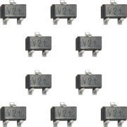 BFQ67W 10x transistor de RF de banda larga 8Ghz BFQ67W SOT323 marcação de lote no componente: V2T | 10x transistor de RF de banda larga 8Ghz BFQ67W SOT323 marcação de lote no componente: V2T 10x transistor de RF de banda larga 8Ghz BFQ67W SOT323 marcação de lote no componente: V2T