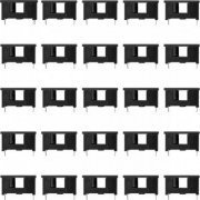 BLX-A Kit 25x porta fusivel de vidro 5x20mm para PCB pacote com 25 unidades | Kit 25x porta fusivel de vidro 5x20mm para PCB pacote com 25 unidades Kit 25x porta fusivel de vidro 5x20mm para PCB pacote com 25 unidades