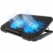 BM-763 B-MAX base refrigerada para notebook 2 fans com LED com suporte celular | B-MAX base refrigerada para notebook 2 fans com LED com suporte celular B-MAX base refrigerada para notebook 2 fans com LED com suporte celular