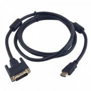 CABO-DVID-HDMI Cabo HDMI para DVI-D Dual Link 1.8M duplo filtro | Cabo HDMI para DVI-D Dual Link 1.8M duplo filtro Cabo HDMI para DVI-D Dual Link 1.8M duplo filtro