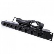 CALHA0021 WJ Moreira Calha 8 tomadas 19pol 10A cabo 2,2M Cabo padrão NBR 14136, cantoneira giratória com quatro posições | WJ Moreira Calha 8 tomadas 19pol 10A cabo 2,2M Cabo padrão NBR 14136, cantoneira giratória com quatro posições WJ Moreira Calha 8 tomadas 19pol 10A cabo 2,2M Cabo padrão NBR 14136, cantoneira giratória com quatro posições