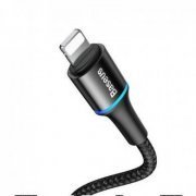 CATLGH-01 Baseus cabo USB-C para lightning Halo PD 18W 1m preto | Baseus cabo USB-C para lightning Halo PD 18W 1m preto Baseus cabo USB-C para lightning Halo PD 18W 1m preto