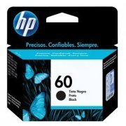 CC640WB Cartucho de tinta HP 60 preto 4.5ml rendimento aproximado de 200 páginas | Cartucho de tinta HP 60 preto 4.5ml rendimento aproximado de 200 páginas Cartucho de tinta HP 60 preto 4.5ml rendimento aproximado de 200 páginas