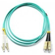 CDM50OM3LCXSC1.5 Cordão Duplex Multimodo LC/SC 1.5M om3 2 fibras 50/125 LC para SC polimento UPC, cor Acqua 1.5 metros | Cordão Duplex Multimodo LC/SC 1.5M om3 2 fibras 50/125 LC para SC polimento UPC, cor Acqua 1.5 metros Cordão Duplex Multimodo LC/SC 1.5M om3 2 fibras 50/125 LC para SC polimento UPC, cor Acqua 1.5 metros