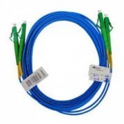 CDSLCAPCXLCAPC30 Cordão Duplex Monomodo LC/LC-APC 30M 2 fibras 9/125 LC para LC polimento APC, cor Azul 30 metros | Cordão Duplex Monomodo LC/LC-APC 30M 2 fibras 9/125 LC para LC polimento APC, cor Azul 30 metros Cordão Duplex Monomodo LC/LC-APC 30M 2 fibras 9/125 LC para LC polimento APC, cor Azul 30 metros