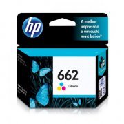 CZ104AB Cartucho de tinta HP 662 tricolor 2ml rendimento aproximado 100 paginas | Cartucho de tinta HP 662 tricolor 2ml rendimento aproximado 100 paginas Cartucho de tinta HP 662 tricolor 2ml rendimento aproximado 100 paginas