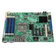 Intel Server Board Socket B2 LGA-1356 E5-2400 Series Processor, 96GB DDR3, 6x DIMMs, 14x SATA/SAS RAID, 4x LAN Gigabit, Video Integrado