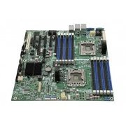 Intel Server Board Dual Xeon LGA1356 DDR3 até 384GB, SATA Raid 0/1/10/5, Dual Lan Gigabit, Vídeo Integrado D-sub