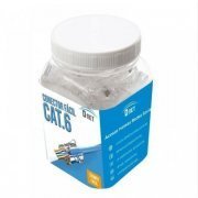 DN-CM-CAT6 D-Net conector RJ45 macho CAT6 de passagem EZ Pote com 50 unidades. | D-Net conector RJ45 macho CAT6 de passagem EZ Pote com 50 unidades. D-Net conector RJ45 macho CAT6 de passagem EZ Pote com 50 unidades.