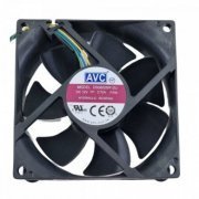 DS08025R12U Fan AVC original ThinkCentre 12V 0.70A 80x80x25mm 4 fios controle de rotação / FRU: 5F10U94112, rolamento hidr | Fan AVC original ThinkCentre 12V 0.70A 80x80x25mm 4 fios controle de rotação / FRU: 5F10U94112, rolamento hidr Fan AVC original ThinkCentre 12V 0.70A 80x80x25mm 4 fios controle de rotação / FRU: 5F10U94112, rolamento hidr