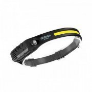 EC6865 Ecooda Lanterna de cabeça recarregável 350 lumens Sensor de movimento resistente a água | Ecooda Lanterna de cabeça recarregável 350 lumens Sensor de movimento resistente a água Ecooda Lanterna de cabeça recarregável 350 lumens Sensor de movimento resistente a água