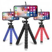 EC9007 Mini tripé flexível para celular e cameras | Mini tripé flexível para celular e cameras Mini tripé flexível para celular e cameras