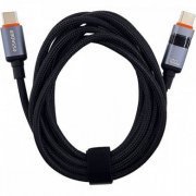 EXCTT1-HPA0G-P Essager cabo USB-C para USB-C 100W 5A 2m Preto em nylon reforçado | Essager cabo USB-C para USB-C 100W 5A 2m Preto em nylon reforçado Essager cabo USB-C para USB-C 100W 5A 2m Preto em nylon reforçado