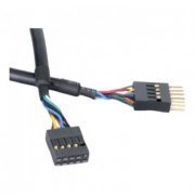 EXUSBI-40 Cabo USB Akasa extensão de USB interna compatÃvel com padrão USB 1.1 e 2.0, 40cm 9 Pinos | Cabo USB Akasa extensão de USB interna compatÃvel com padrão USB 1.1 e 2.0, 40cm 9 Pinos Cabo USB Akasa extensão de USB interna compatÃvel com padrão USB 1.1 e 2.0, 40cm 9 Pinos