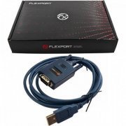 F5111E Flexport cabo conversor USB para serial RS232 DB9M cabo com 1.5 metros | Flexport cabo conversor USB para serial RS232 DB9M cabo com 1.5 metros Flexport cabo conversor USB para serial RS232 DB9M cabo com 1.5 metros