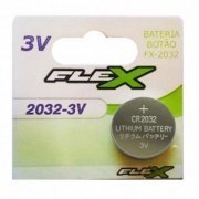 FX-CR2032 Flex Bateria para Bios CR2032 3V | Flex Bateria para Bios CR2032 3V Flex Bateria para Bios CR2032 3V