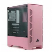 Redragon gabinete gamer Starscream rosa painel lateral em vidro temperado - Não acompanha cooler e fonte