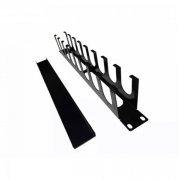GCFS1U80 Guia de cabo horizontal 1U fechado 80mm com tampa - Organizador de cabos para rack 19 de alta densidade, PN Ra | Guia de cabo horizontal 1U fechado 80mm com tampa - Organizador de cabos para rack 19 de alta densidade, PN Ra Guia de cabo horizontal 1U fechado 80mm com tampa - Organizador de cabos para rack 19 de alta densidade, PN Ra
