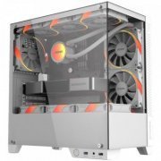 GFFTWRWG Pcyes gabinete gamer Forcefield TWR White Ghost Mid tower frontal e lateral em vidro temperado (não acompanha | Pcyes gabinete gamer Forcefield TWR White Ghost Mid tower frontal e lateral em vidro temperado (não acompanha Pcyes gabinete gamer Forcefield TWR White Ghost Mid tower frontal e lateral em vidro temperado (não acompanha