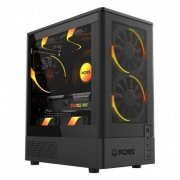 GKRIBV Pcyes gabinete gamer Kauri Black Vulcan mid tower lateral em vidro temperado (não acompanha coolers) | Pcyes gabinete gamer Kauri Black Vulcan mid tower lateral em vidro temperado (não acompanha coolers) Pcyes gabinete gamer Kauri Black Vulcan mid tower lateral em vidro temperado (não acompanha coolers)