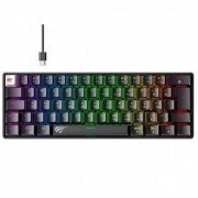 GT-KB11L Havit teclado mecânico 60% RGB Switch Red ABNT2 com Ç e cabo USB-C removível | Havit teclado mecânico 60% RGB Switch Red ABNT2 com Ç e cabo USB-C removível Havit teclado mecânico 60% RGB Switch Red ABNT2 com Ç e cabo USB-C removível