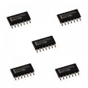 HC73M Kit 5 Ci 74HC73 SMD Dual JK Flip Flop SOIC-14 Kit com 5 unidades | Kit 5 Ci 74HC73 SMD Dual JK Flip Flop SOIC-14 Kit com 5 unidades Kit 5 Ci 74HC73 SMD Dual JK Flip Flop SOIC-14 Kit com 5 unidades