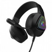 HGDF50BV Pcyes headset gamer Deffy Black Vulcan Led RGB USB driver de 50mm microfone omnidirecional | Pcyes headset gamer Deffy Black Vulcan Led RGB USB driver de 50mm microfone omnidirecional Pcyes headset gamer Deffy Black Vulcan Led RGB USB driver de 50mm microfone omnidirecional