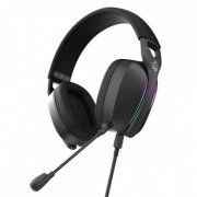 HGNW40BV Pcyes headset gamer Nowy Black Vulcan RGB USB Surround, driver 40mm, microfone destacável | Pcyes headset gamer Nowy Black Vulcan RGB USB Surround, driver 40mm, microfone destacável Pcyes headset gamer Nowy Black Vulcan RGB USB Surround, driver 40mm, microfone destacável