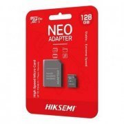 HS-TF-C1/128G Hiksemi NEO cartão de memoria MicroSD Class10 128Gb velocidade de até 92mb/s, com adaptador | Hiksemi NEO cartão de memoria MicroSD Class10 128Gb velocidade de até 92mb/s, com adaptador Hiksemi NEO cartão de memoria MicroSD Class10 128Gb velocidade de até 92mb/s, com adaptador