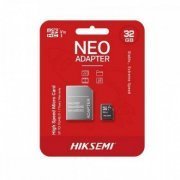 HS-TF-C1/32G Hiksemi NEO cartão de memoria MicroSD Class 10 32Gb velocidade de até 92mb/s, com adaptador | Hiksemi NEO cartão de memoria MicroSD Class 10 32Gb velocidade de até 92mb/s, com adaptador Hiksemi NEO cartão de memoria MicroSD Class 10 32Gb velocidade de até 92mb/s, com adaptador