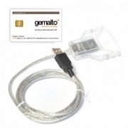 Gemalto Leitor Smart Card para certificado digital USB / GEMPC TWIN GEMPLUS HWP108765 B