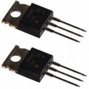 IRF640 Transistor Mosfet N-CH 200V 18A TO220 (Kit 2x) Metalico original Vishay Semiconductor (Kit com 2 unidades) | Transistor Mosfet N-CH 200V 18A TO220 (Kit 2x) Metalico original Vishay Semiconductor (Kit com 2 unidades) Transistor Mosfet N-CH 200V 18A TO220 (Kit 2x) Metalico original Vishay Semiconductor (Kit com 2 unidades)