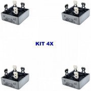 KBPC3510 Diodo Ponte Retificadora 1000V 35A (Kit 4 unidades) Original SEP Electronic Corp. (Tamanho: 2.8cm x 2.8cm) | Diodo Ponte Retificadora 1000V 35A (Kit 4 unidades) Original SEP Electronic Corp. (Tamanho: 2.8cm x 2.8cm) Diodo Ponte Retificadora 1000V 35A (Kit 4 unidades) Original SEP Electronic Corp. (Tamanho: 2.8cm x 2.8cm)