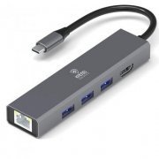 KE-UCT618 Docking Station Kross UCT618 USB-C HDMI/RJ45/PD/3x USB 3.0 | Docking Station Kross UCT618 USB-C HDMI/RJ45/PD/3x USB 3.0 Docking Station Kross UCT618 USB-C HDMI/RJ45/PD/3x USB 3.0