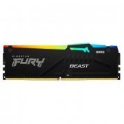 Kingston Memória 32GB DDR5 4800MHz Fury Beast RGB CL38 2Rx8 Unbuffered DIMM