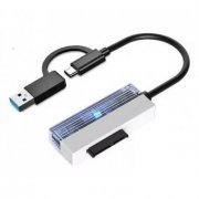 KP-HD827 Knup adaptador HD notebook para USB 3.0 e USB-C Plug n play | Knup adaptador HD notebook para USB 3.0 e USB-C Plug n play Knup adaptador HD notebook para USB 3.0 e USB-C Plug n play