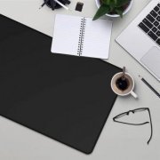 KP-S09 Mousepad gamer 80x40 preto com borda costurada emborrachado | Mousepad gamer 80x40 preto com borda costurada emborrachado Mousepad gamer 80x40 preto com borda costurada emborrachado