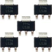 LM2940IMPX-5.0/NOPB-KIT5 5x Regulador de tensao L53B 5V 1A SOT223 SMD kit com 5 unidades | 5x Regulador de tensao L53B 5V 1A SOT223 SMD kit com 5 unidades 5x Regulador de tensao L53B 5V 1A SOT223 SMD kit com 5 unidades