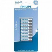LR03P16B/59 Philips pilha Power Alkaline AAA 1.5V 16 unidades | Philips pilha Power Alkaline AAA 1.5V 16 unidades Philips pilha Power Alkaline AAA 1.5V 16 unidades