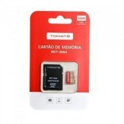 MCT-3064 Tomate cartão de memória 64GB Micro SD Classe 10 até 80MB com Adaptador SD | Tomate cartão de memória 64GB Micro SD Classe 10 até 80MB com Adaptador SD Tomate cartão de memória 64GB Micro SD Classe 10 até 80MB com Adaptador SD