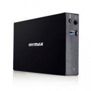 Mymax Gaveta Externa para HD SATA 3.5Pol USB 3.0, Cor Preta