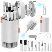 MIP-013 Tomate kit limpeza 20 em 1 escova multifuncional Limpa teclado, fone, celular e telas | Tomate kit limpeza 20 em 1 escova multifuncional Limpa teclado, fone, celular e telas Tomate kit limpeza 20 em 1 escova multifuncional Limpa teclado, fone, celular e telas