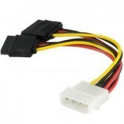 MOLEX-2XSATA Cabo duplicador 1x Molex 2x SATA 14cm | Cabo duplicador 1x Molex 2x SATA 14cm Cabo duplicador 1x Molex 2x SATA 14cm