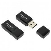 Mercusys Mini Adaptador USB Wireless  N300 Velocidade de Navegação 300Mbps
