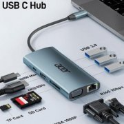 ODK390 Acer dock station 9x1 USB-C USB 3.0 HDMI 4K/VGA/RJ45/PD velocidade de até 5Gbps | Acer dock station 9x1 USB-C USB 3.0 HDMI 4K/VGA/RJ45/PD velocidade de até 5Gbps Acer dock station 9x1 USB-C USB 3.0 HDMI 4K/VGA/RJ45/PD velocidade de até 5Gbps