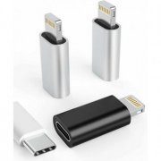 OT-87 Conversor OTG USB-C femea para Lightning macho | Conversor OTG USB-C femea para Lightning macho Conversor OTG USB-C femea para Lightning macho