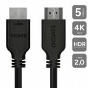 PHM20-5 Pcyes cabo HDMI 2.0 4K 60Hz 28AWG 5 metros | Pcyes cabo HDMI 2.0 4K 60Hz 28AWG 5 metros Pcyes cabo HDMI 2.0 4K 60Hz 28AWG 5 metros
