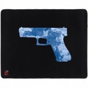 PMG50X40 PCYes Mouse Pad Glock Medium Speed 500X400 Com bordas costuradas e base emborrachada | PCYes Mouse Pad Glock Medium Speed 500X400 Com bordas costuradas e base emborrachada PCYes Mouse Pad Glock Medium Speed 500X400 Com bordas costuradas e base emborrachada